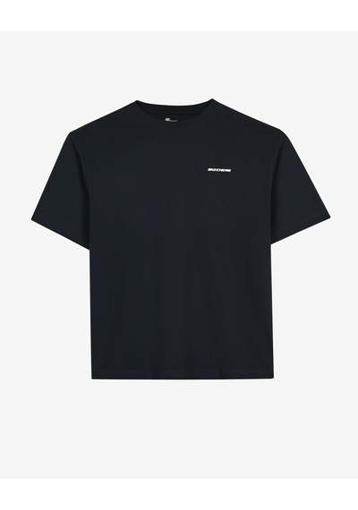 Skechers M Oversize Essential Heavy T-shirt Erkek Siyah S2620191-3817