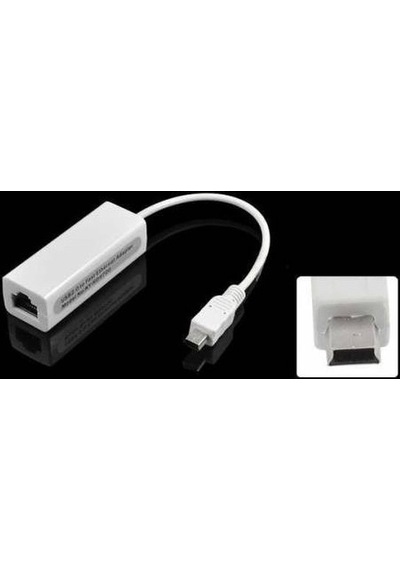 USB 5 Pin Ethernet Tablet Internet Çevirici Dönüştürücü Adaptör