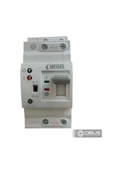 Obus Karavan Transfer Switch 230v-230v 63a Otomatik / Manuel