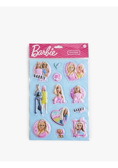 Koton Barbie Lisanslı Sticker Seti Pembe 7wak70360aa