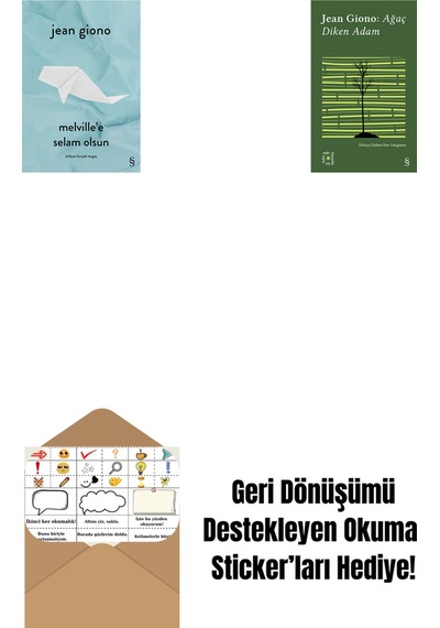 Melville'e Selam Olsun + Everest Açıkhava 17 - Ağaç Diken Adam + Okuma Sticker'ları