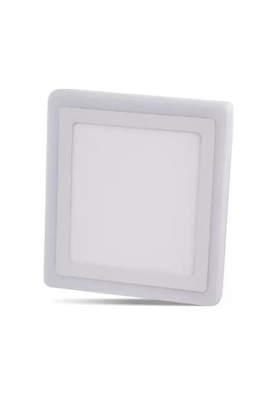 Noas 16+8w Mavi+beyaz Kare Sıva Üstü 3 Fonksiyonlu Led Panel Yl15-1800-r Beyaz Işık