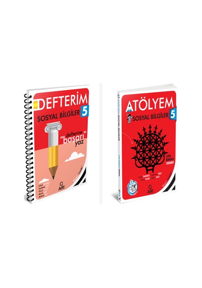 Arı 5. Sınıf Sosyal Bilgiler Akıllı Defter Ve Atölyem Serisi Set