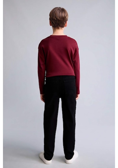 Defacto Straıght Fıt Düz Paça Jean Pantolon Erkek Çocuk C3682a826aunm40 Siyah-nm40