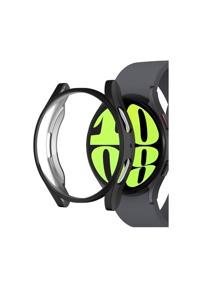 Samsung Galaxy Watch 6 Classic 43mm İçin Kılıf 360 Full Round Soft Silicone Siyah Galaxy Watch 6 Classic 43mm İle Uyumlu Kılıf - Siyah Çok Renkli Samsung Galaxy Watch 6 Classic 43mm İçin Kılıf 360 Full Round Soft Silicone Siyah Galaxy Watch 6 Classic 43mm İle Uyumlu Kılıf - Siyah Çok Renkli