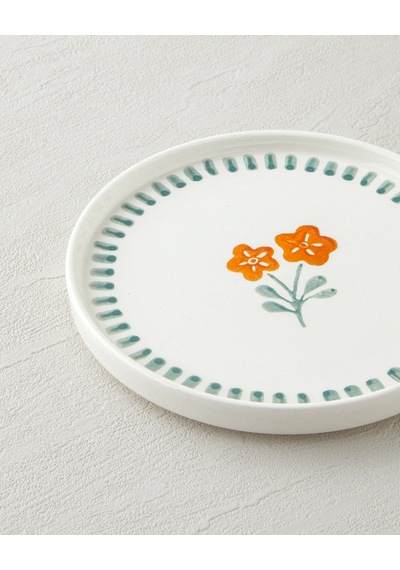 English Home Lilith Seramik 6'lı Pasta Seti 16 Cm Renkli Çok Renkli