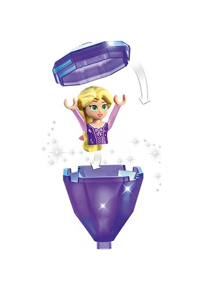 LEGO® Disney Dönen Rapunzel 43214 5+ Yaratıcı Oyuncak Yapım Seti - 89 Parça