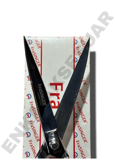 Frasinger 13 Inc Komple Krom Kaplama Tezgah Makası Vidalı Sistem - Ayarlanabilir Sıkılık