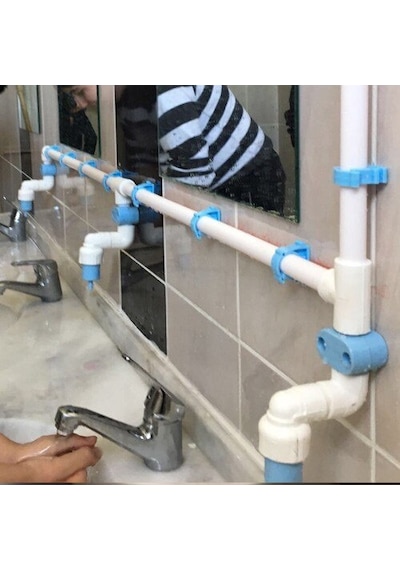 Merkezi Sistem Depolu Sabunluk 2musluklu Sistem alttan Basmalı