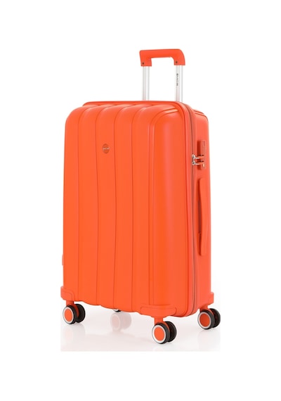 Mçs Polipropilen 3lü Valiz Seti Orta & Kabin & Makyaj V305 S21yy1000079-set 00314 Portakal