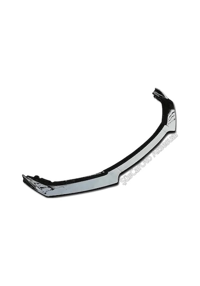 Universal Esnek 3 Parça Lip Pianoblack Abs Plastik Flaplı Kanatlı