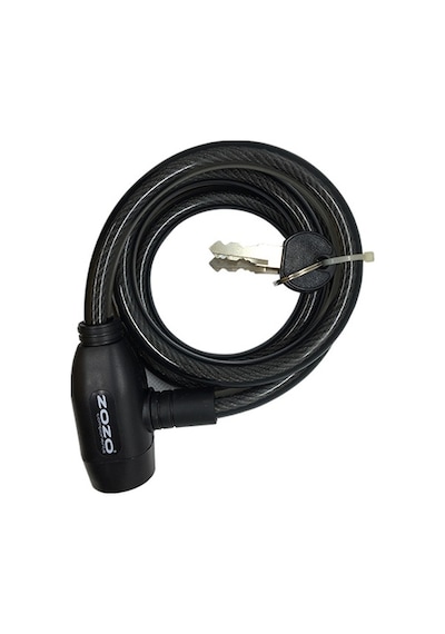 Briviga Anahtarlı Sipral Kilit 1120mm/12mm 2518 90006 Siyah
