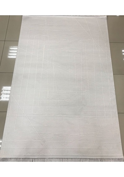 Padişah Halı Safir 73927 060 Serisi Akrilik Salon Oturma Yatak Odası Halısı Krem