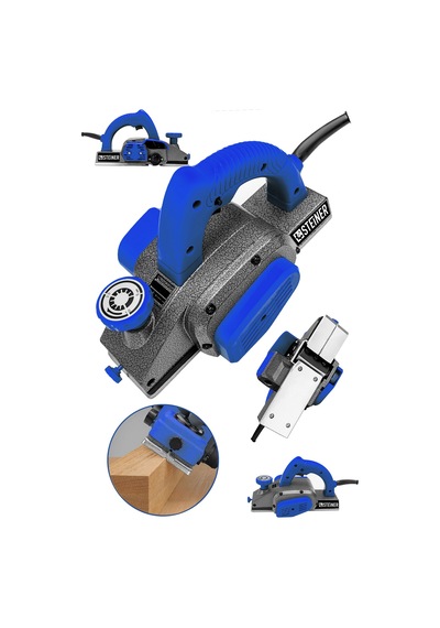 Steiner 3400 Watt Çift Bıçaklı Planya Rende Makinesi Mavi