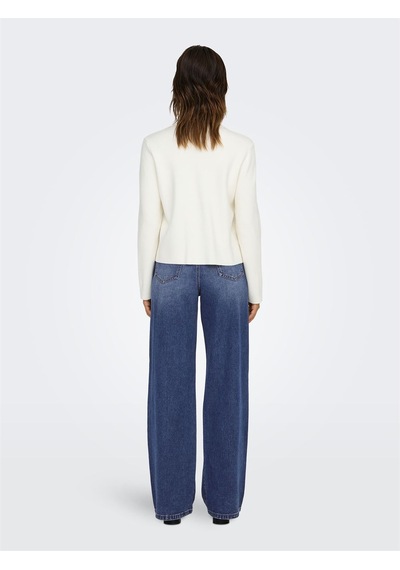 Only Onlhope Hw Wıde Dnm Dnm Sıj Box Kadın Mavi Denim Pantolon - 15264080