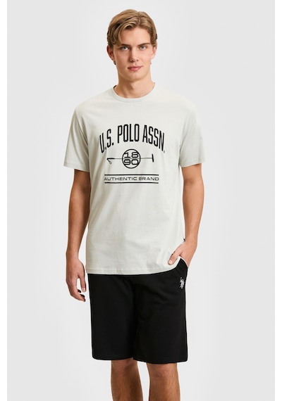 U.s. Polo Assn. Erkek Taş Pijama Takım 50326139-vr049 Taş Rengi