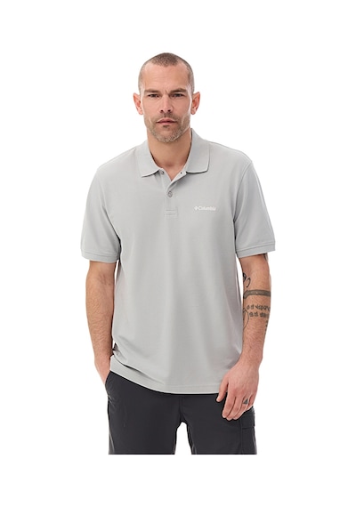 Columbia M Cascade Range Solid Polo Erkek Outdoor Tişört Cs0214 Gri