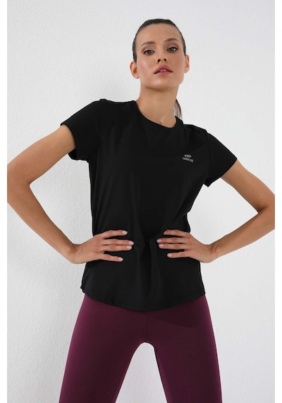 Tommylife Standart Kalıp O Yaka 2li Paket Siyah-beyaz Kadın T-shirt - 97144 Siyah-beyaz
