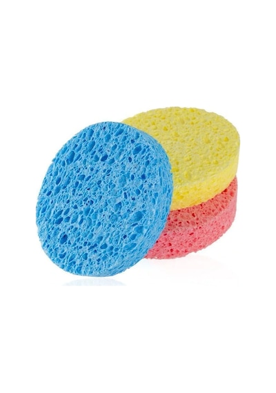 Babyjem Doğal Selülozik Bebek Yıkama Süngeri Mavi