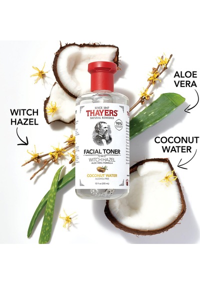Thayers Cadı Fındığı ve Hindistan Cevizi İçerikli Tonik 355 ML