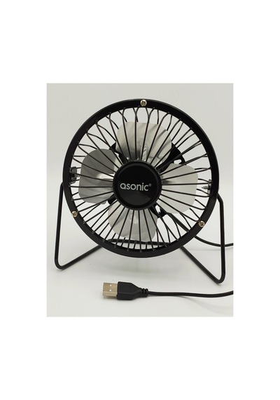 Usb Girişli Mini Metal Fan Vantilatör
