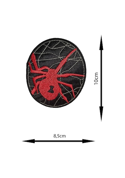 Ütü Ile Yapışan Arma - Patch - Diz - Dirsek - Örümcek Adam - Örümcek Modeli 8,5cm X 10cm - 298810910