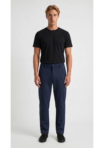 Redline Talget Kışlık Kalın Slim Fit Kemerli Erkek Pantolon Lacivert