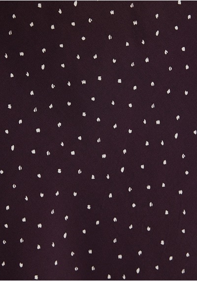 Mavi - Baskılı Bordo Midi Etek 1310583-91476 Bordo