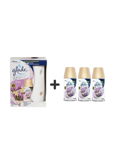 Glade Otomatik Sprey Sistem + Yedek Lavanta Ferahlığı 4 x 269 ML