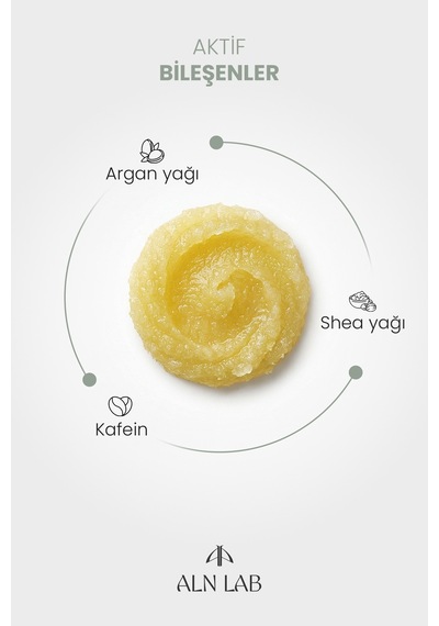 Aln Nab Nemlendirici Ve Arındırıcı Vücut Peeling Scrub Argan Shea Özlü Şeker Peelingi 250 Ml