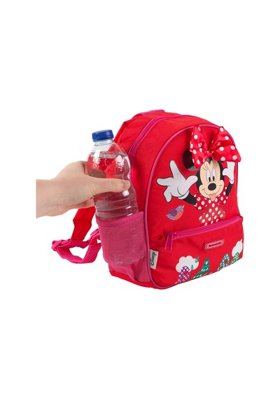 Universal Minnie Mouse Çocuk Sırt Çantası - Disney Lisanslı Kreş Ve Anaokulu Çantası - 7 Litre - Kırmızı -çok Renkli