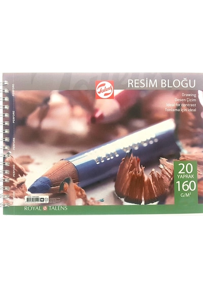 Talens Resim Bloğu Eskiz Çizim Defteri (A5) 160 G 20 Sayfa