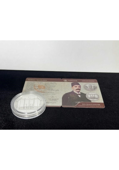 Darphane Kel Hasan Efendi Geleneksel Türk Tiyatrosu Serisi No:8 Gümüş Hatıra Sikkesi Darphane, 925 Ayar