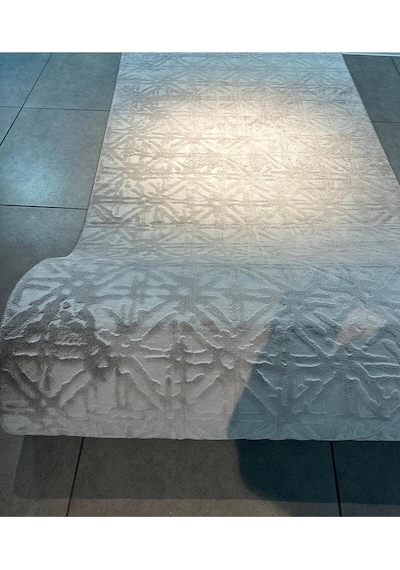 Merinos Rölyef Gri Jel Dmr Halıcılık Salon, Mutfak. Koridor Kaymaz Taban Keçe Taban Yıkanabilir Kesme Yolluk