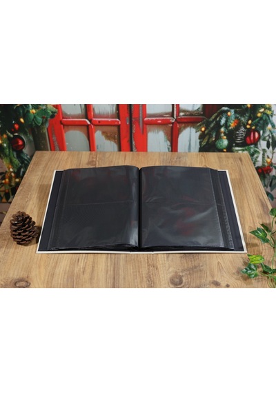 Nurcan Foto NRCN-K57200 13 x18 CM 200'lük Koton Desenli Fotoğraf Albümü