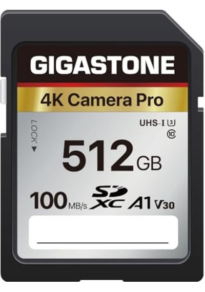 Gıgastone 512 Gb Sdxc Hafıza Kartı, 4k Camera Pro, 100 Mb/s'ye Kadar, Canon Sony Nikon Olympus Dijital Kameralarla Video Kayıtları İçin, A1 V30 Uhs-ı U3 Sınıf 10 Gıgastone 512 Gb Sdxc Hafıza Kartı, 4k Camera Pro, 100 Mb/s'ye Kadar, Canon Sony Nikon Olympus Dijital Kameralarla Video Kayıtları İçin, A1 V30 Uhs-ı U3 Sınıf 10