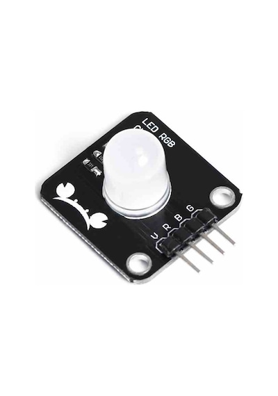 3 Renkli Rgb Led Modülü - 10 Mm Rgb Led 6 Adet