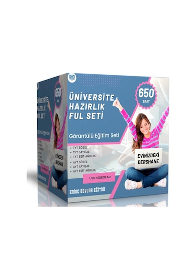 2024 Üniversite Hazırlık Ful Seti (650 Saat)