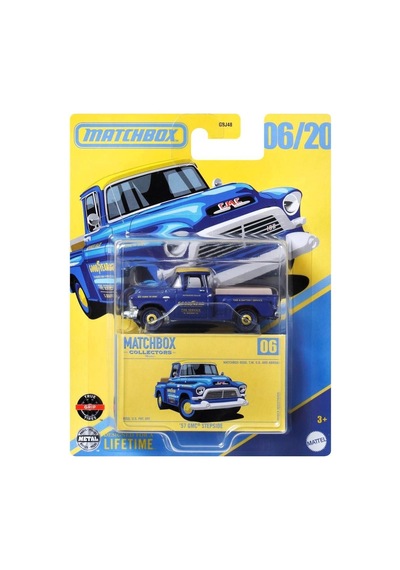 Matchbox Koleksiyon Araçlar 57 Gmc Stepsıde Gbj48 - Jfk39 Mavi