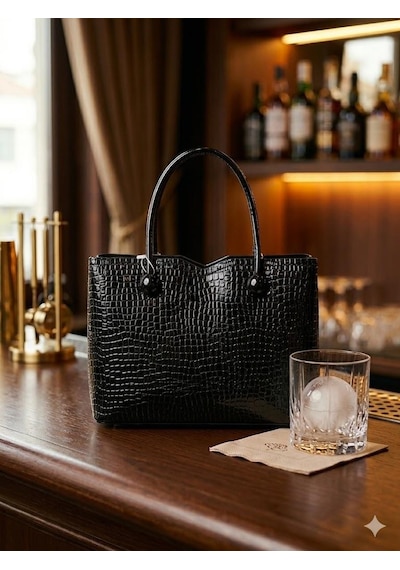 Smart Bags Şık Minik Cüzdan Detaylı El Ve Omuz Çantası - Model 3124 Siyah