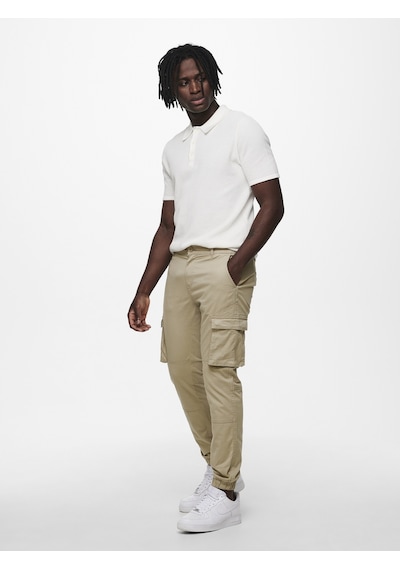 Only & Sons Only&sons Erkek Kargo Pantolon 22016687 Bej