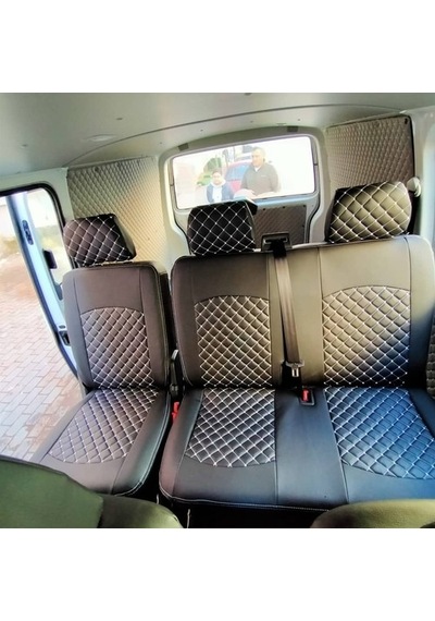 Volkswagen Transporter 5+1 Araca Özel Deri Oto Koltuk Kılıfı (473405931)