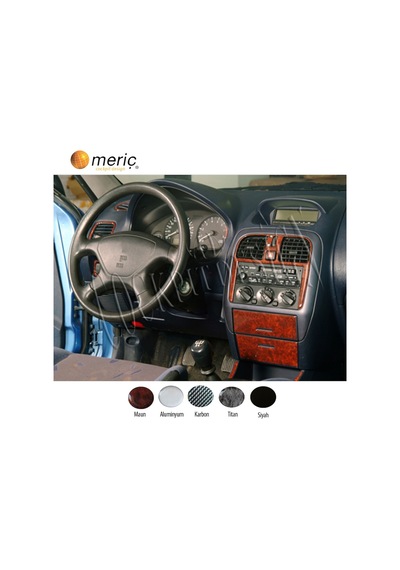 Meriç® Mitsubishi Carisma Ön Torpido Kaplama 13 Parça 1999-2004 (530156803)
