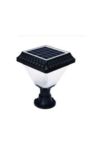 Horoz Sunlux 1/s 160x160mm Solar Plastik Ip54 30w Led Bahçe Armatürü Siyah 6400k
