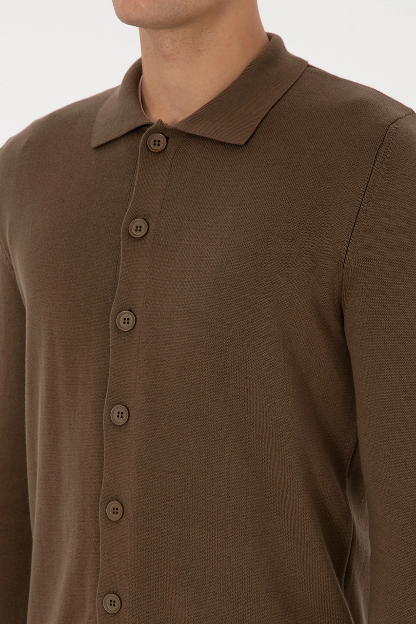 U.s. Polo Assn. Erkek Açık Haki Hırka Triko 50313690-vr183 Acık Hakı
