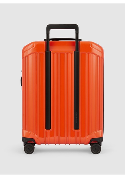 Piquadro Turuncu Kabin Boy Çekçekli Sert Valiz Bv4425pqls2