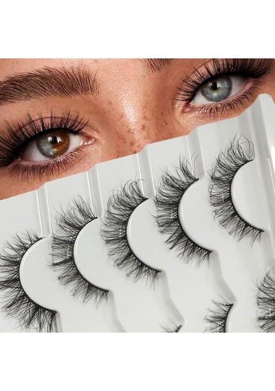 Cocosh She 5'li Doğal İpek Kirpik No:3d33