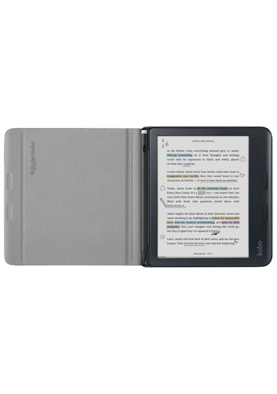 Kobo Libra Colour Notebook Sleepcover Siyah
