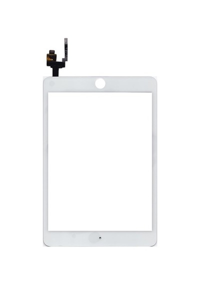 Apple Uyumlu iPad  Mini 3 A1599 A1600 A1601 Dokunmatik Beyaz