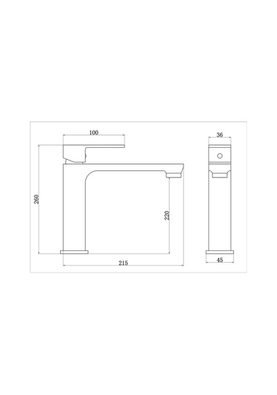 Fleko 10100720 Levi Tall Lavabo Bataryası Krom